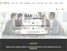 Tablet Screenshot of madrivo.com